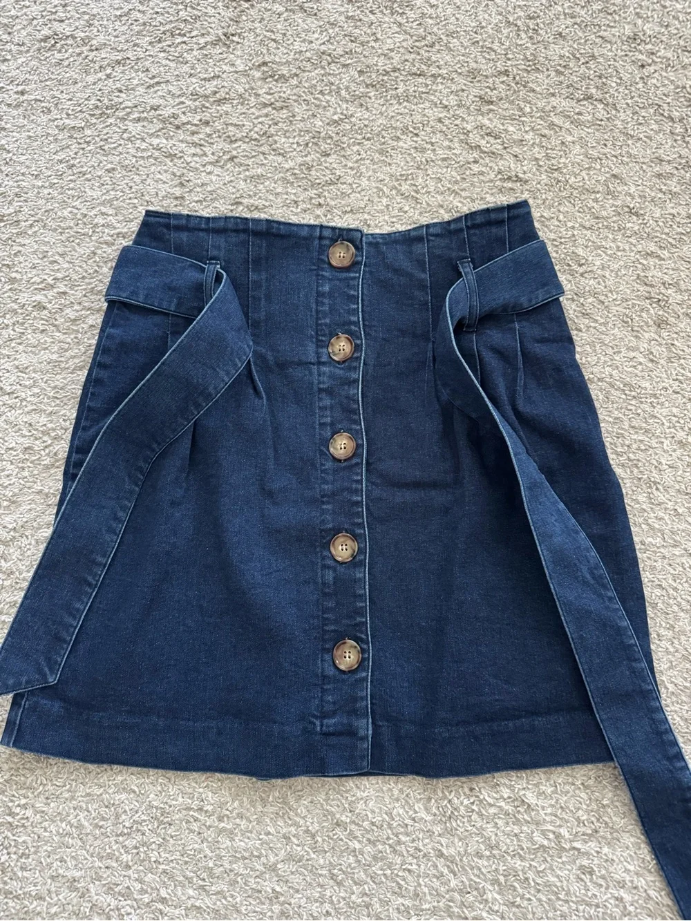 Sezane denim skirt